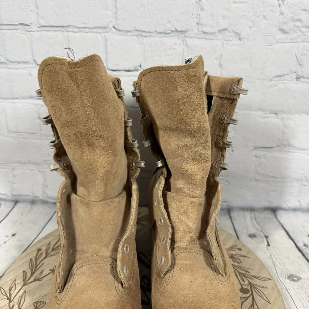Belleville 790G Gore-Tex Vibram Military Combat Boots Tan Tactical Made USA 4.5R